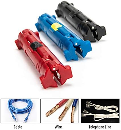 Littrnyee Wire Stripper - cilindrični rezač žice, višenamjenski olovka za žičanu kablu, prenosivi mini stroj