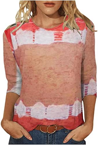 Ženska Posada Vrat Brod Vrat Pamuk Grafički Brunch Victorian Tie Dye Renesanse Seljaka Steampunk Top T Shirt