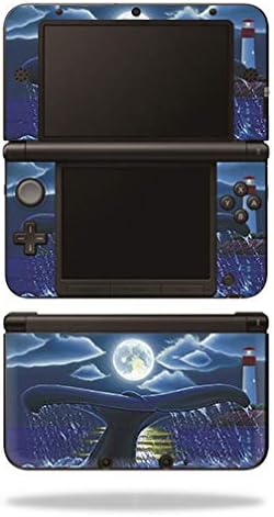 MightySkins koža kompatibilna sa Nintendo 3DS XL Original-Whale Tail / zaštitni | izdržljivi i jedinstveni Vinilni omotač / jednostavan za nanošenje, uklanjanje i promjenu stilova / proizvedeno u SAD-u