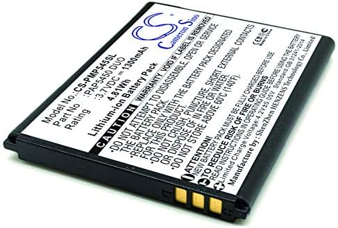 Yibudt 3.7V Zamjena baterije za PSP5457 Duo Pap5450 Duo, pap5450 Duo