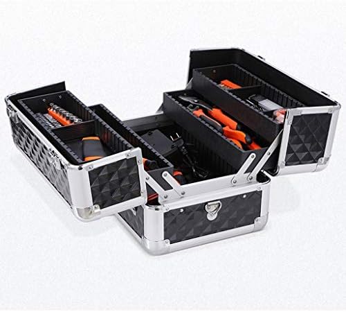 Pepdro plastični prenosivi hardver Kućni električarski multifunkcionalni održavanje kutija za skladištenje automobila Troslojni kutija za alate Aluminijumske kutije