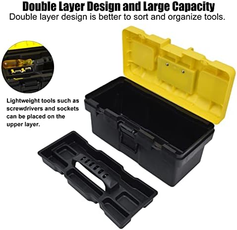 Kutija za alate, kutija za pohranu Plastika Veliki prostor Portable Component Organizer SK-1159A-15 14,17