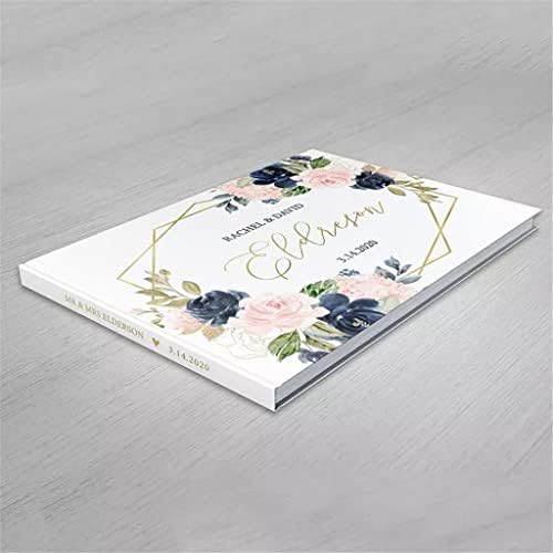 SDFGH personalizirana Knjiga gostiju za vjenčanje Alternativna geometrijska Knjiga gostiju za vjenčanje
