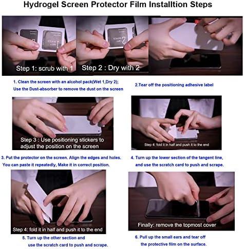 Yiiloxo Hydrogel film Zaštita ekrana za privatnost kompatibilna sa Oneplus 10 Pro 5G [Anti-Spy] visoko osjetljivom