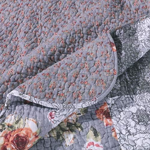 BASEFOOT Bungalow Giulia baca pokrivač, 50x60-inčni, sivi