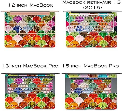 Lex alterna vinilna koža Kompatibilna s MacBook zrakom 13 inčni Mac Pro 16 Retina 15 12 2020 2019 2018 Art