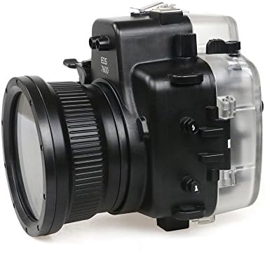 Polaroid SLR ronila je vodootporna podvodna kućišta za kućište za Canon T6S sa 18-55 mm objektivom