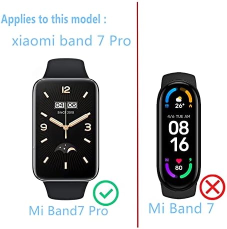Aemus kompatibilan sa Xiaomi Mi Band 7 Pro zaštitnik ekrana 3D zakrivljeni Meki zaštitni Film protiv ogrebotina
