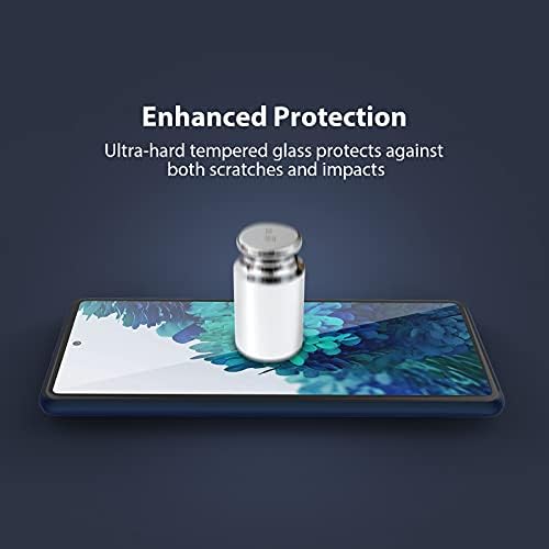 Stakleni zaštitnik ekrana za Samsung Galaxy S20 FE 3-Pack, Double-N Full Coverage kaljeno staklo Film HD