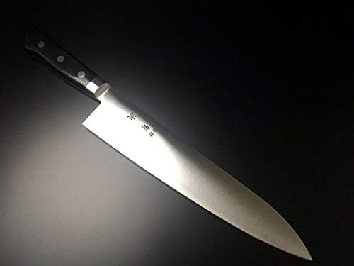 Japanski nož Aritsugu Chef Gyuto Nerđajući čelik 270 mm 10,62 Blackwood Personalizirajte ime