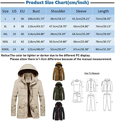 Muške jesenske i zimske jakne kaputi Casual stand-up ovratnik toplina plus baršunaste pamučne džepne jakne