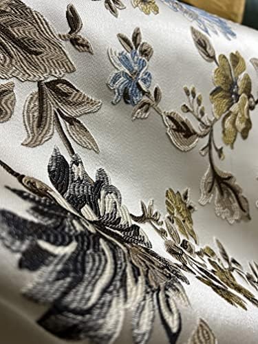 Decora Furnishings luksuzna tkana žakard cvjetnog dizajna teška tkanina za presvlake, sofu, trpezariju,
