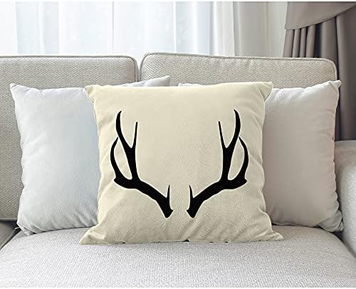 Moslion jeleni rogovi jastučnice 18x18 inčni slatki životinjski antler elk reindeer loose divljim životinjama