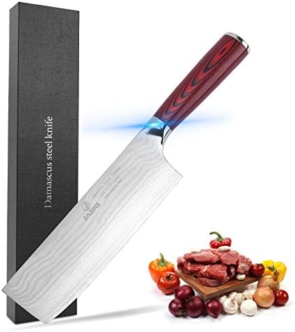 Jasni kuharski nož, profesionalni visokougljični VG10 Damask čelik tradicionalni japanski kuhinjski nož