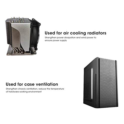 Ventilator za hlađenje 10cm CPU radijatora, PWM 4pin 45CFM PC Cooler, 12v / 0.15 a regulacija brzine Ultra