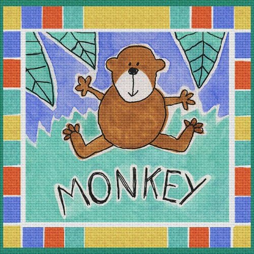 Art Needlepoint Jungle Monkey Needlepoint Kit by Perkins & amp ;Morley