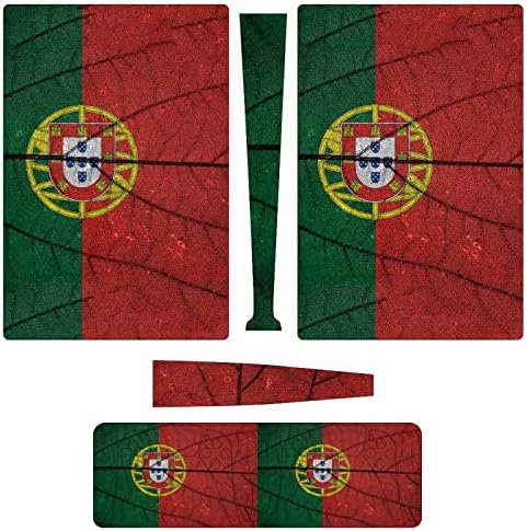 Zastava Portugala Full Protective skin Cover Design naljepnica Naljepnica kompatibilna sa PS5 digitalnom konzolom i kontrolerom