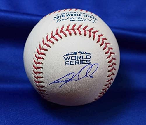 Craig Kimbrall MLB COA Autograph 2018 Svjetska serija potpisala bejzbol - autogramirani bejzbol