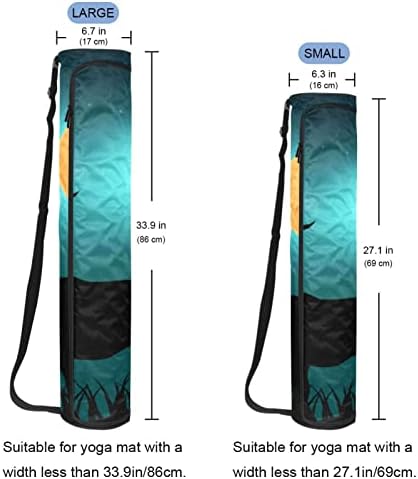 Vježba Yoga Mat torba za nošenje sa naramenicom Kudu Night, 6, 7x33, 9in/17x86 cm Yoga Mat torba