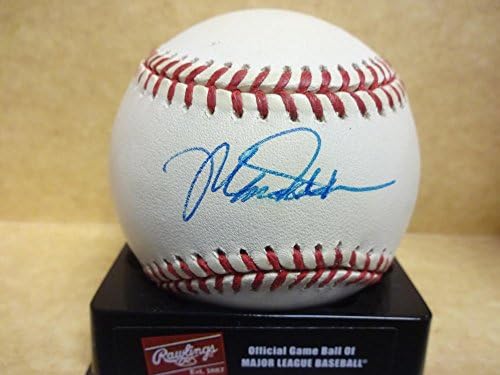 Marc Valdes Braves / Marlins / Expos / Astros potpisan N.L. Baseball w / coa