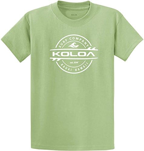 Joe's USA Koloa Surf Thruster Logo kratke rukave teške pamučne majice. Redovan, velik & Visok