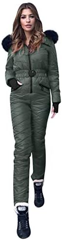 Fafan odijelo za hlače dugih rukava za žene modno odijelo sa zatvaračem Skisuit vanjski sportovi Casual debeli Snowboard kombinezon dugi torzo