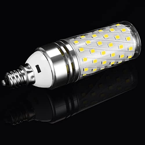 E12 LED sijalica, 16W kandelabra LED sijalica,daylight white 6000K,100 W ekvivalentne sijalice sa žarnom