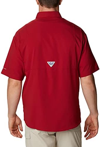 Columbia NCAA Alabama Crimson Tide Muška Tamiami kratka rukava Shirt, 5xt, ALA-Red Velvet