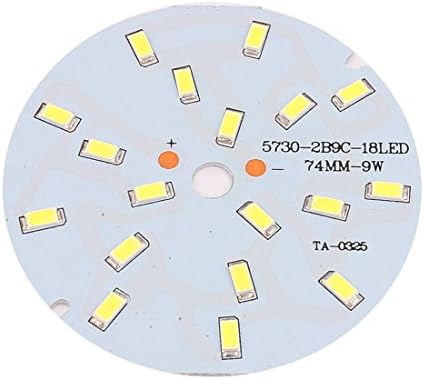 Releji tipa Aexit diska 9W čisto bijeli 18 SMD 5730 LED reflektor aluminijumske PC ploče releji Osnovna
