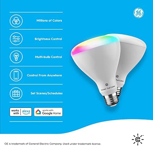 GE CYNC Smart LED Sijalice, promjena boje, Bluetooth i Wi-Fi, radovi & GE CYNC Smart LED Sijalice, promjena