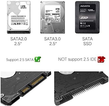 Sve osim Stromboli SSD kućišta slučaj za SATA 2.5 Hard disk/SSD, USB 3.0 kabl, bez alata tip, radi sa Samsung,